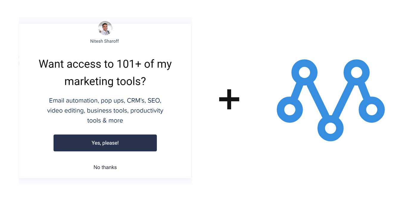 Metrilo pop up integration